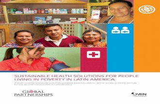 Sustainable Health Solutions for People Living in Poverty in Latin America