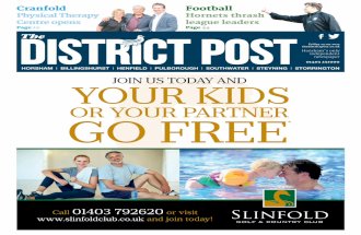 The District Post 25th September 2015