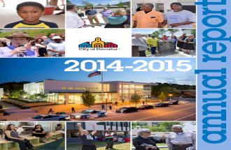 City of Decatur Annual Report 2015