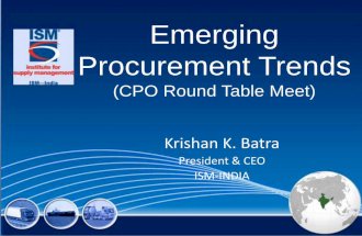 Emerging Trends in Procurement Technology