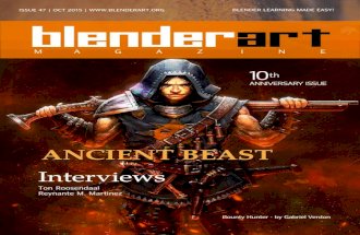 BlenderArt Magazine Issue 47 Ancient Beast