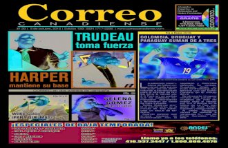 Correo Canadiense - October 9, 2015
