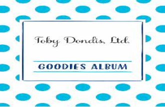 Toby Dondis Goodies Album
