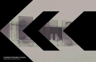 Christopher Chan Architecture Portfolio 2015
