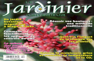 The Indoor Gardener (French Edition) Vol. 3—Issue 2