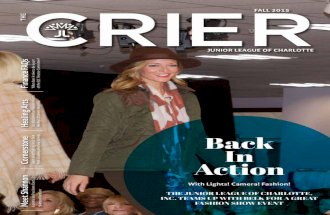 The CRIER - Fall 2015 Edition