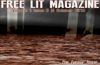 Volume 1 Issue 6 - The Terror Issue