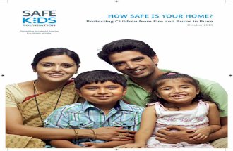 How Safe is Your Home? Protecting Children from Fire and Burns in Pune  - October 2015