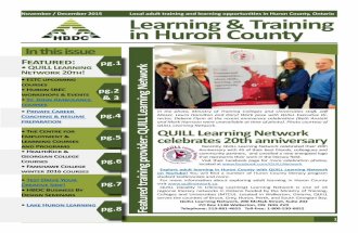 Learning & training in huron county newsletter nov dec 2015