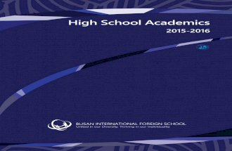2015-16 High School Academics