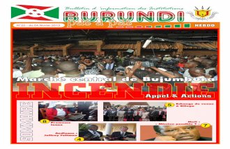 Burundi Pas à Pas n°22 du 04 février 2013