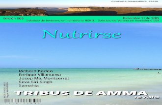 Quinta edicion revista tribus de amma nutrirse