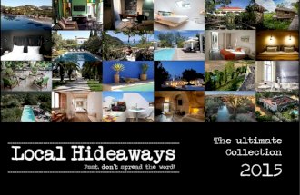 Local hideaways: the Ultimate Collection 2015