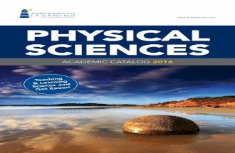 2016 Physical Sciences Catalog