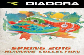 Diadora Running 2016 Catalogue