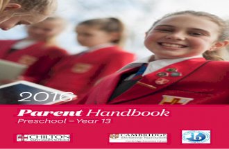 2016 Parent Handbook