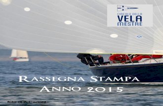 Circolo della Vela Mestre - Rassegna stampa 2015