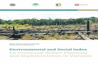 Environmental and Social Index for Provincial REDD+ Planning and Implementation in Vietnam