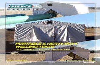 Portable & Heavy-Duty Welding Tents
