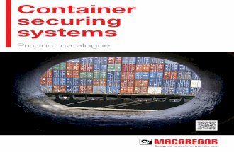 MacGregor Container securing systems product catalogue