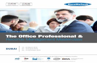 The Office Professional & Records Management Masterclass