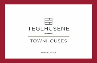Townhouses i Teglhusene