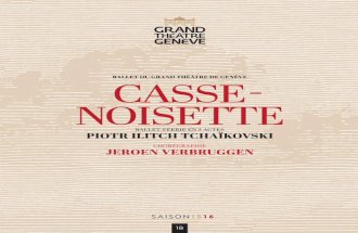 1516 -  Programme ballet - Casse-Noisette - 11/15