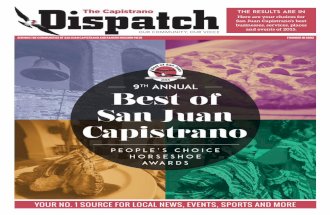 9th Annual Best of San Juan Capistrano People's Choice Horseshoe Awards