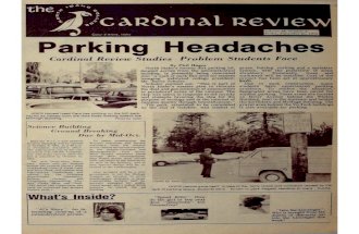 North Idaho College Cardinal Review Vol 28 No 1 Sep 28, 1973