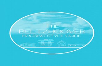Beltzhoover Housing Style Guide