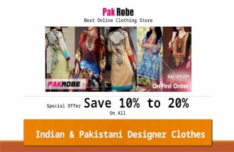 Indian Pakistani Clothes