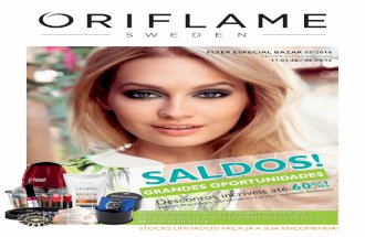 Flyer Catálogo 05 2016 Oriflame