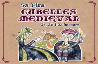 Programa Cubelles Medieval 2016