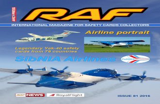RAF Magazine Issue 81 includes Sibnia