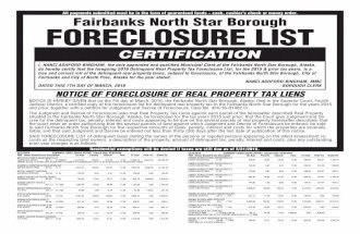 FNSB foreclosures - March 16, 2016