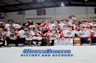 2015-16 UMass Lowell Hockey Record Book