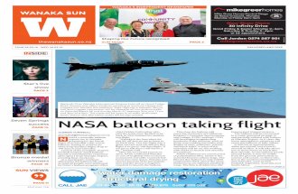 Wanaka Sun | 24 - 30 March 2016 | Edition 758