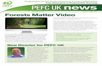 PEFC Newsletter April 2016
