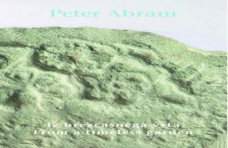 PETER ABRAM: Iz brezčasnega vrta/From a timeless garden