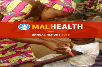 Mali Health Annual Report 2015