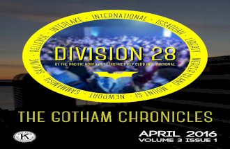 Division 28 | April 2016 Newsletter