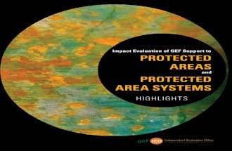 Impact Evaluation of GEF Support to Protected Areas and Protected Area Systems - HIGHLIGHTS