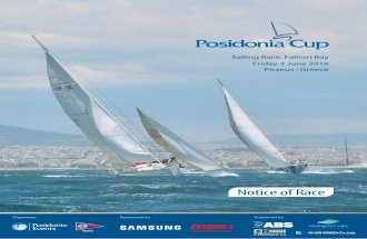 POSIDONIA CUP 2016 - NOTICE OF RACE