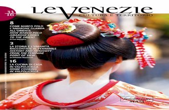 Le Venezie: Cultura e Territorio - Aprile 2016
