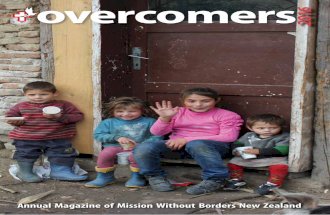 Mission Without Borders New Zealand: Overcomers 2016