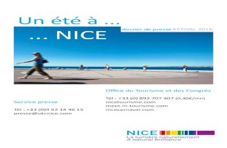FR - DP "Un été à Nice" 2016