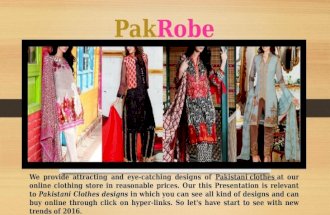 Attractive Pakistani Clothes Designs for Women