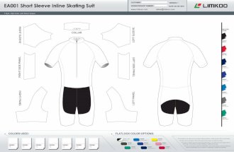 EA Short Sleeve Inline Skating Suit(optional)