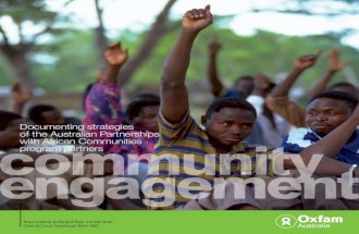 APAC Community Engagement Strategies (2007)
