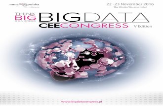 V BIG DATA: Think BIG CEE Congress